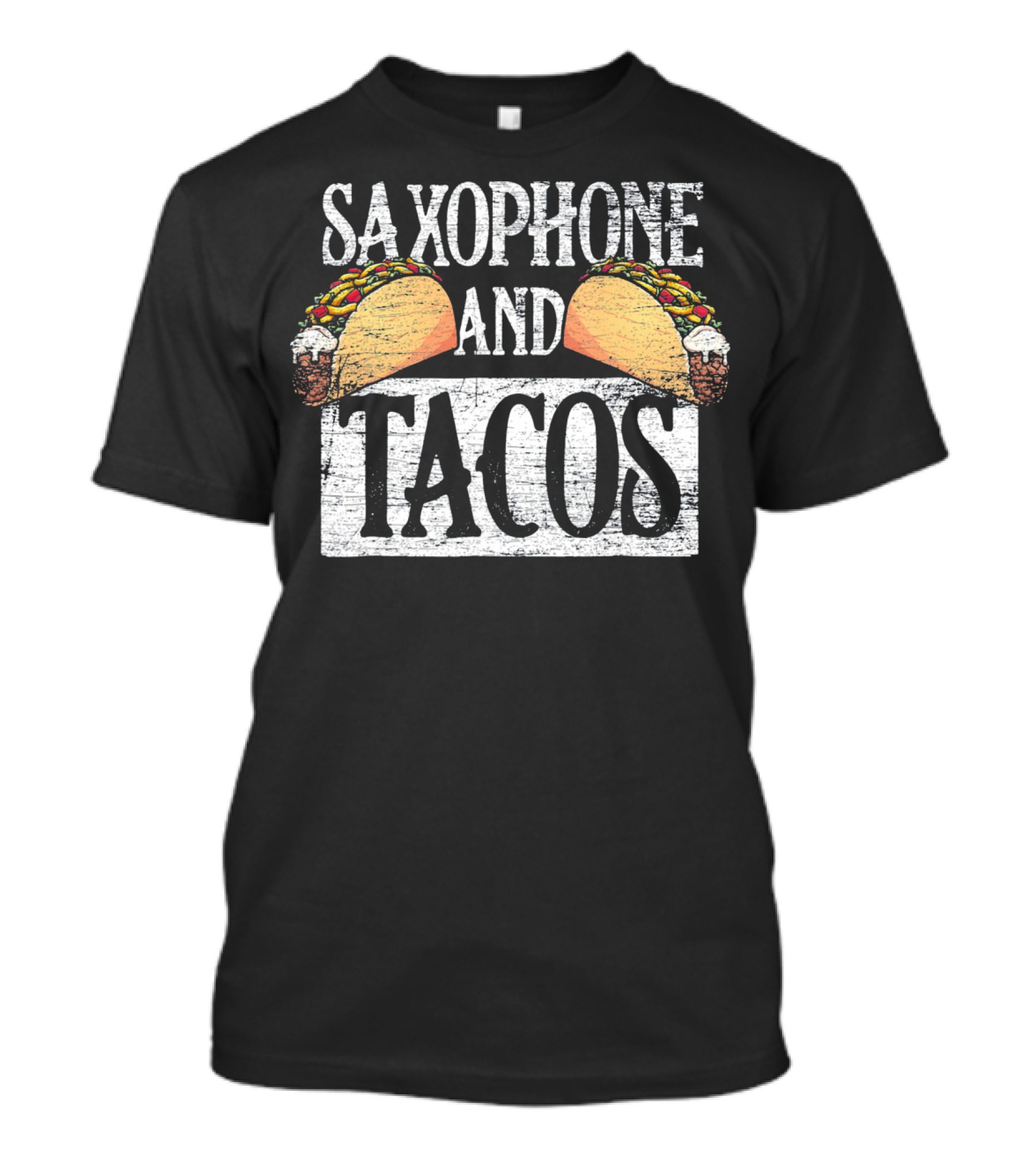 Saxophone And Tacos Cinco De Mayo T-Shirt
