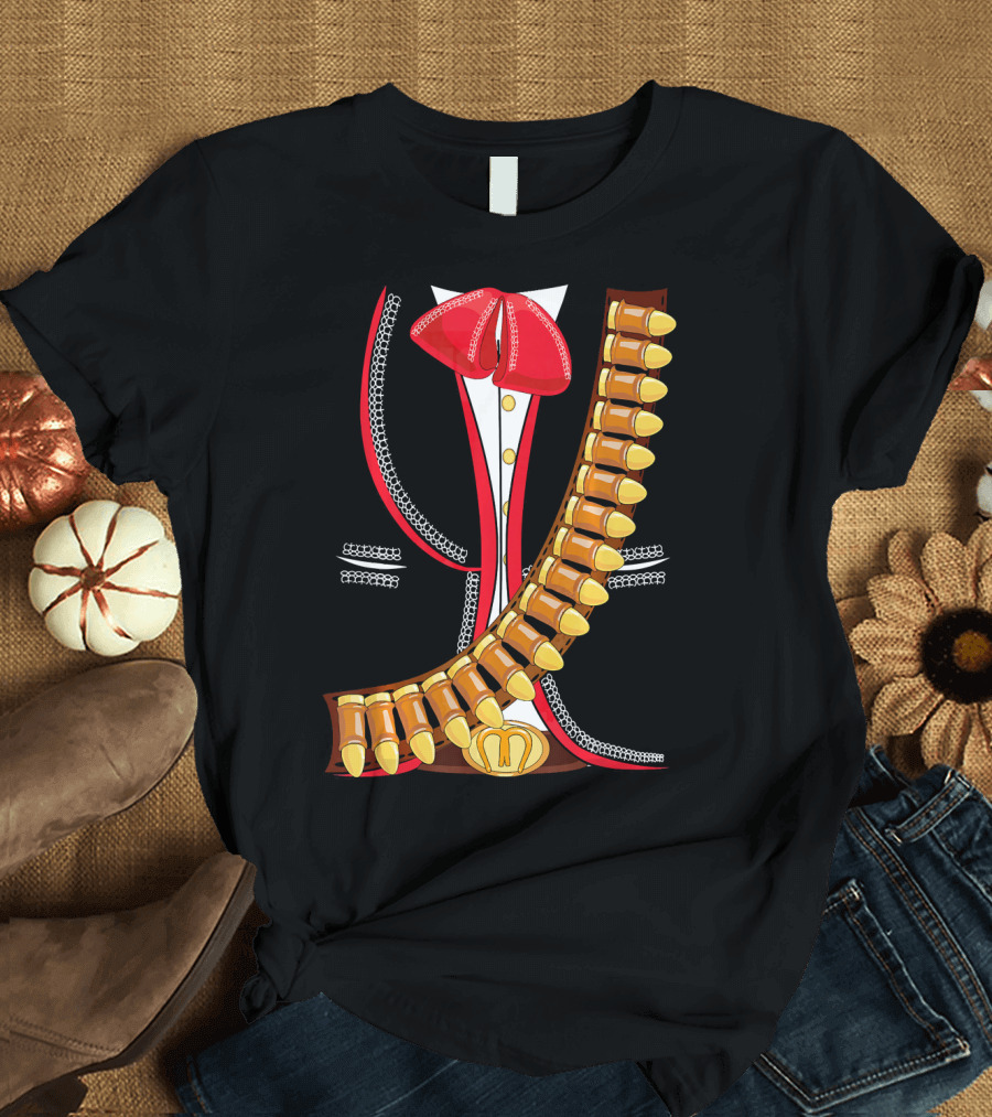 Mariachi Charro Mexican Costume Cinco de Mayo Co T-Shirt