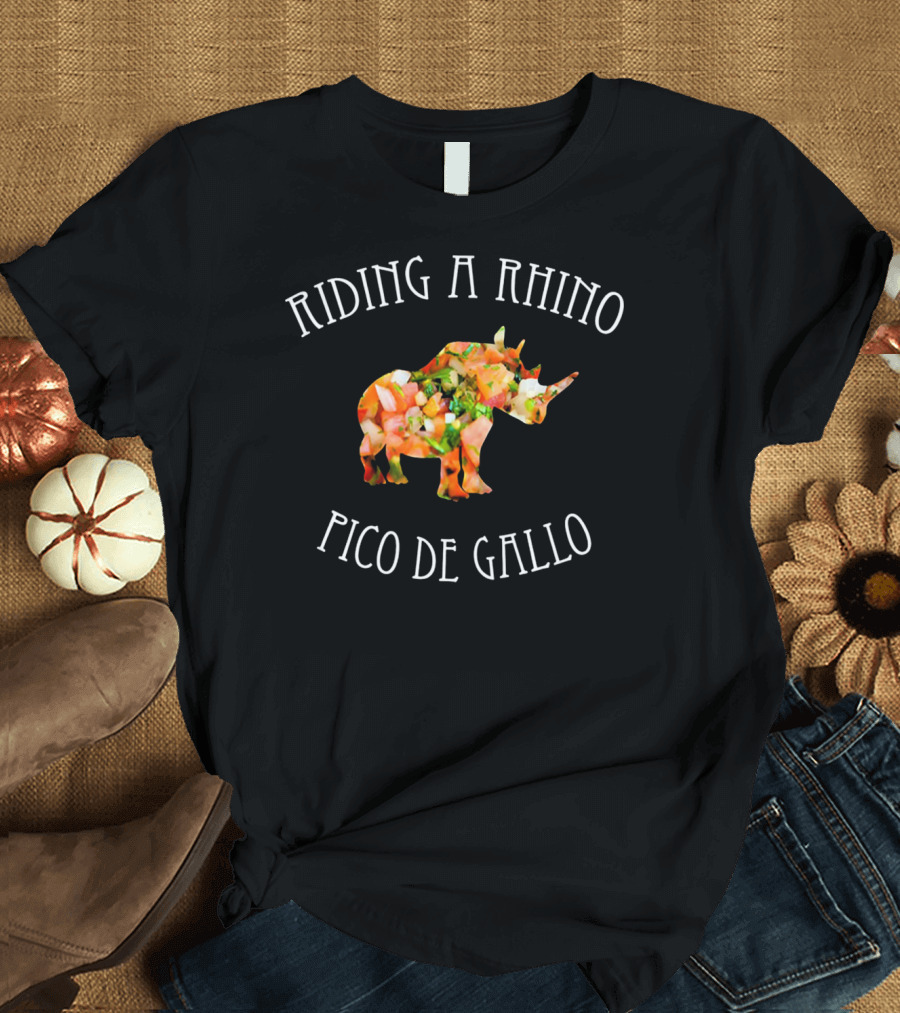 Dance Gavin Dance Riding a Rhino Pico de Gallo T-Shirt