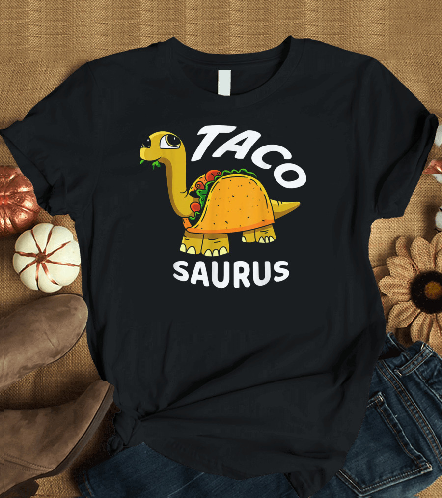 Tacosaurus Dinosaur Humor Cinco De Mayo T-Shirt