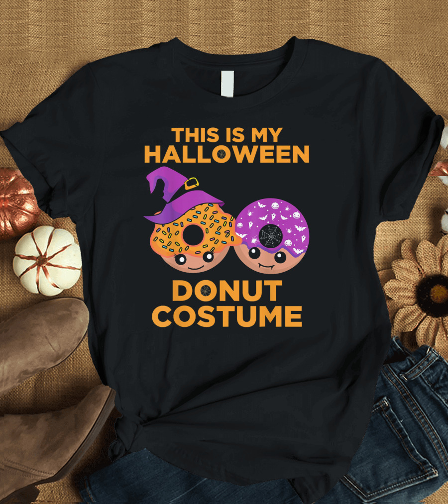 This Is My Halloween Donut Costume T-Shirt