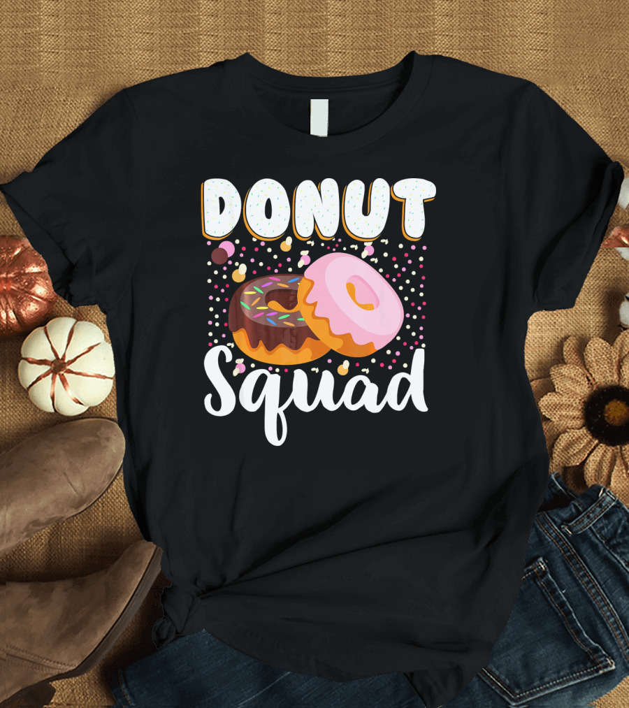 Donut Squad Funny Donut Lover Sprinkle Donut Part T-Shirt