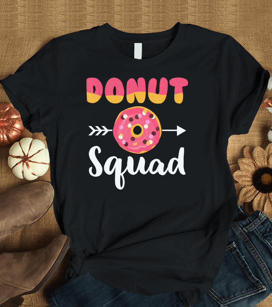 Donut Squad Funny Donut Lover Party T-Shirt