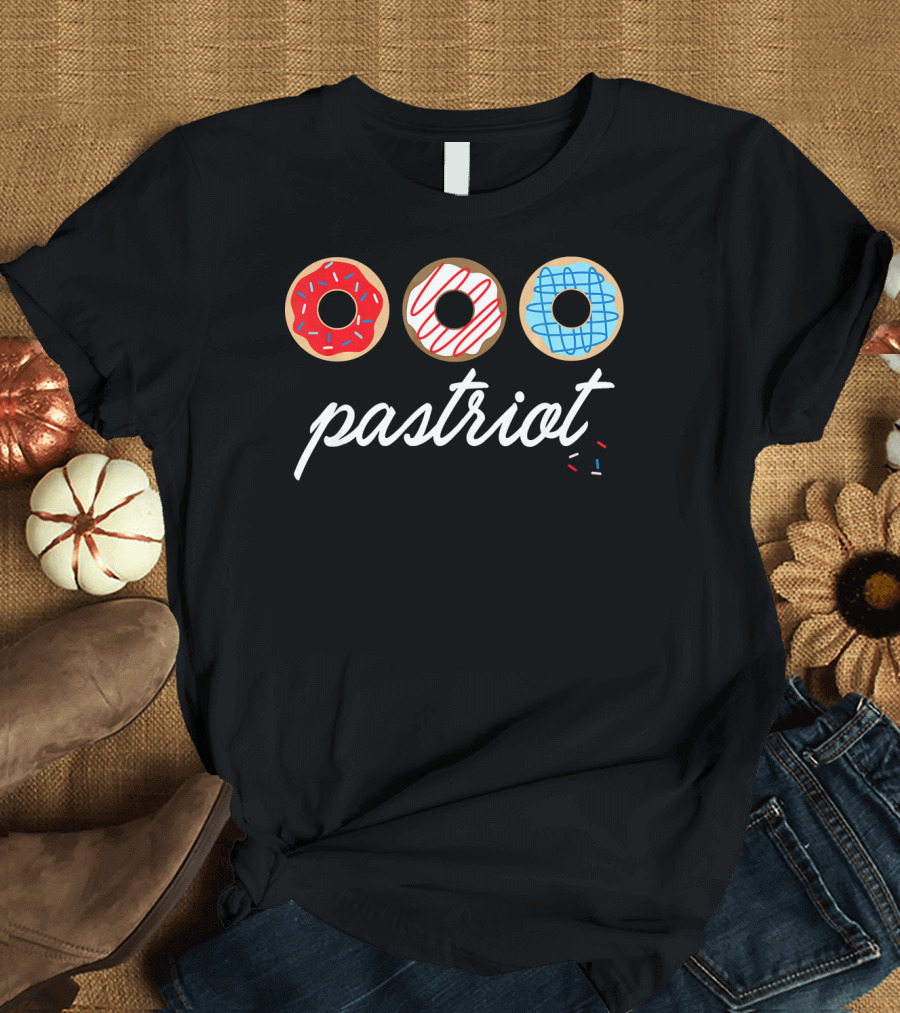 USA Pastriot Donuts Red White Blue T-Shirt
