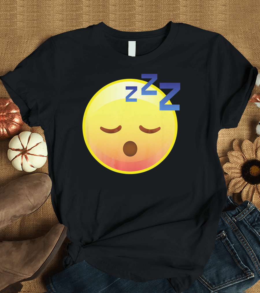 Cute Sleeping Emoji Perfect Zzz T-Shirt