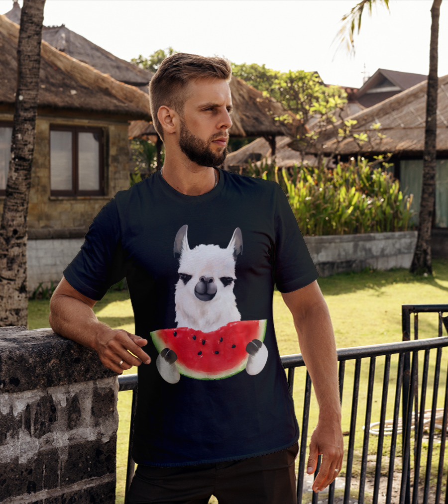 Llama Llama Loves Watermelon T-Shirt