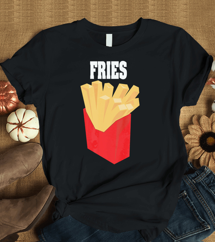 FRIES French Fries Box T-Shirt