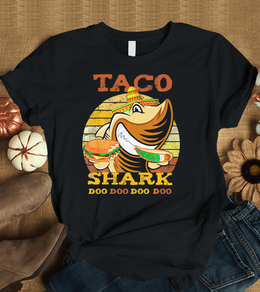Taco Shark Doo Doo Doo Doo T-Shirt