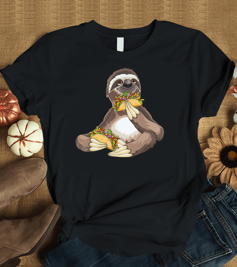 Sloth Eating Tacos for Sloth T-Shirt