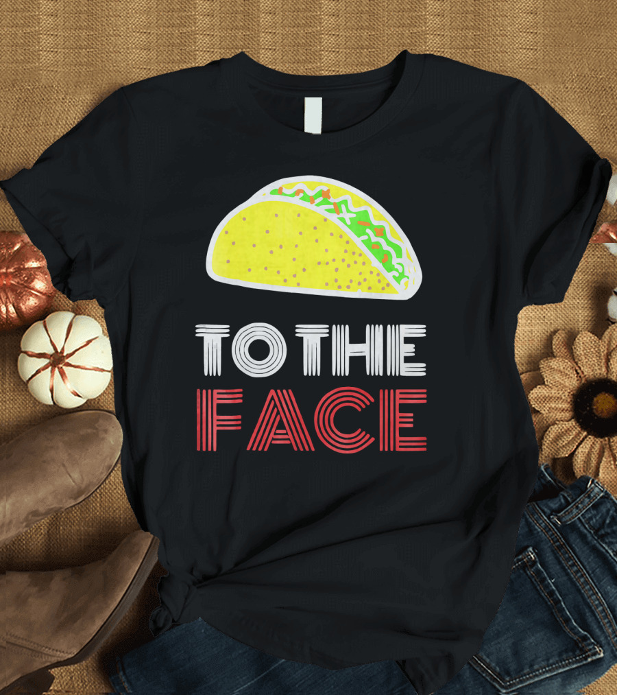 Vintage Taco To The Face Tuesday T-Shirt