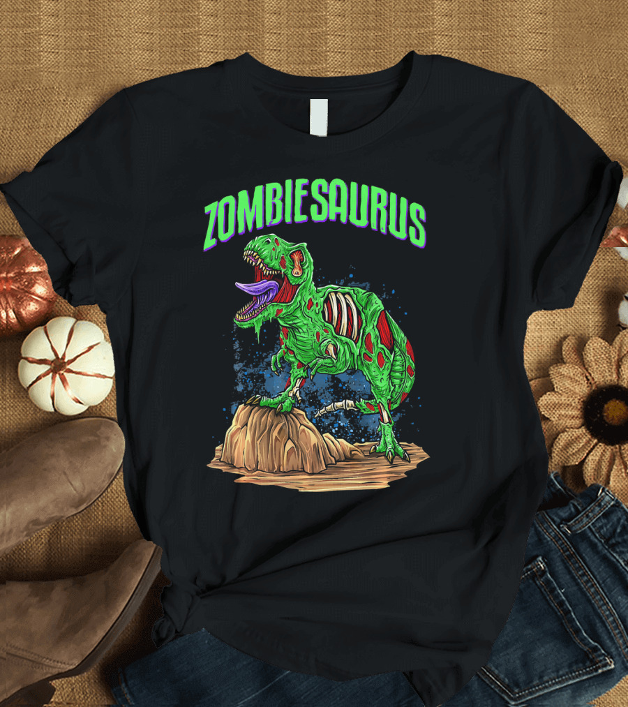 Zombiesaurus Dinosaur Awesome Zombie T-Shirt