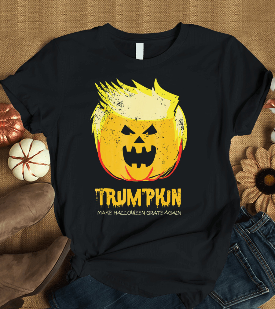 TRUMPKIN Make Halloween Grate Again T-Shirt