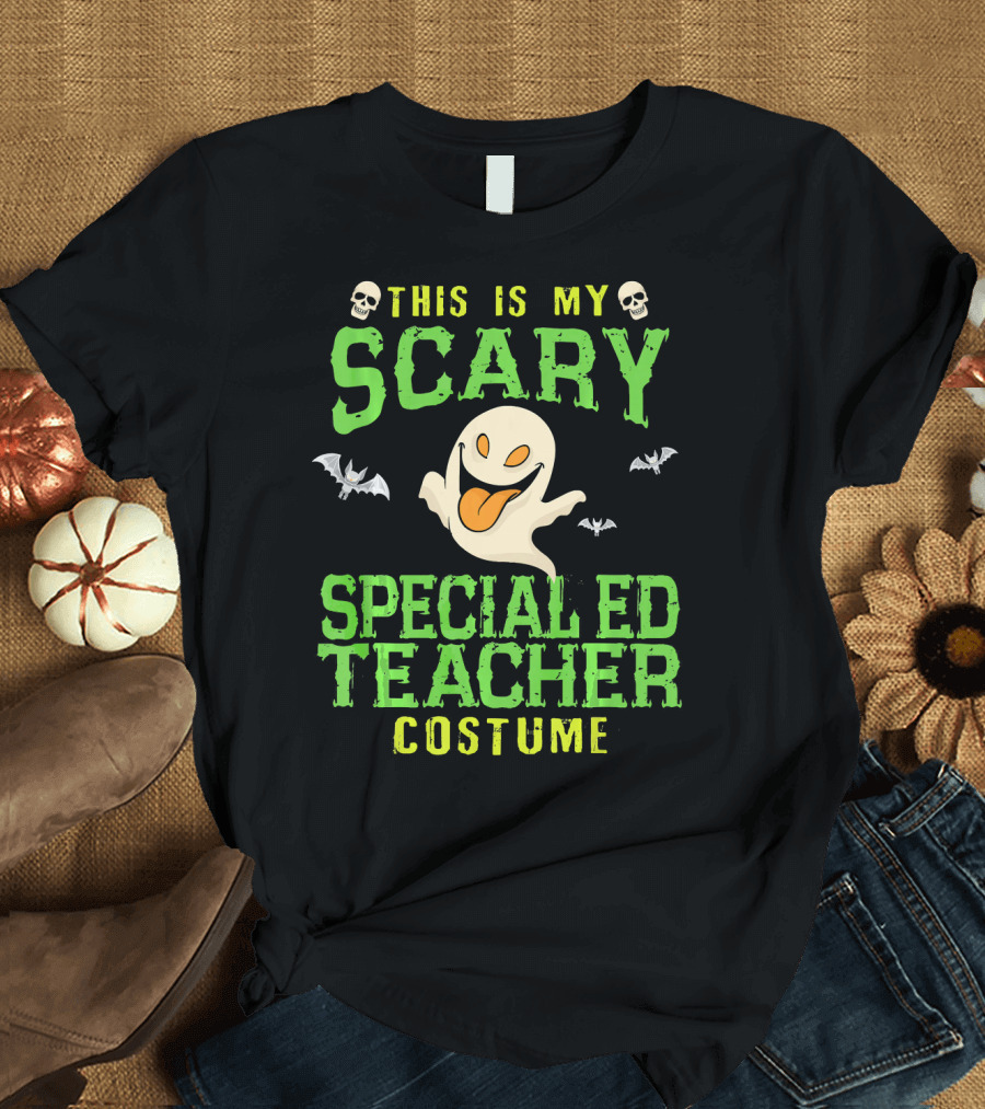 This Is My Scary Special ED Teacher Costume T-Shirt