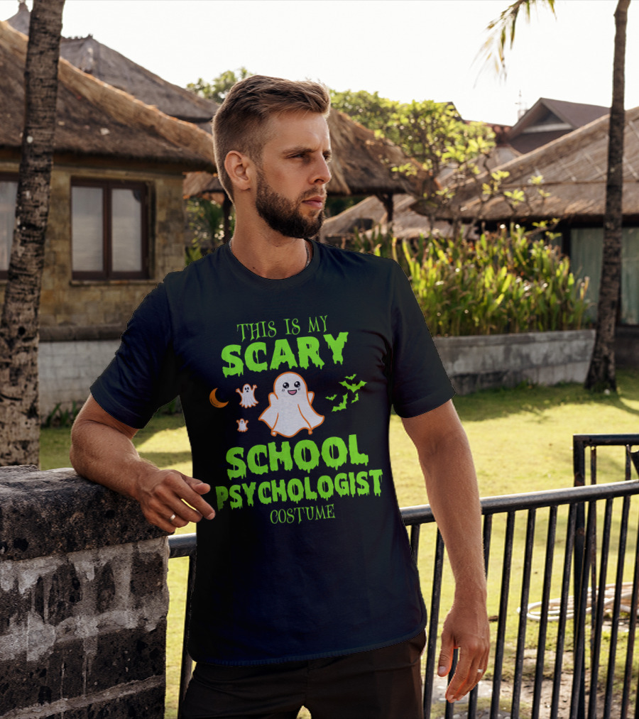 This Is My Scary School Psychologist Costume T-Shirt