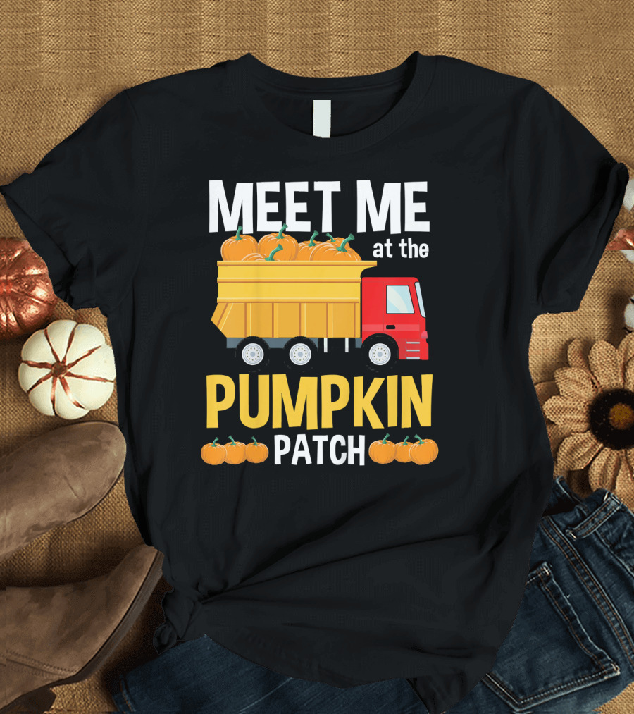 MEET ME AT THE PUMPKIN PATCH Toddler Thanksgiving Shirts Kids T-Shirt