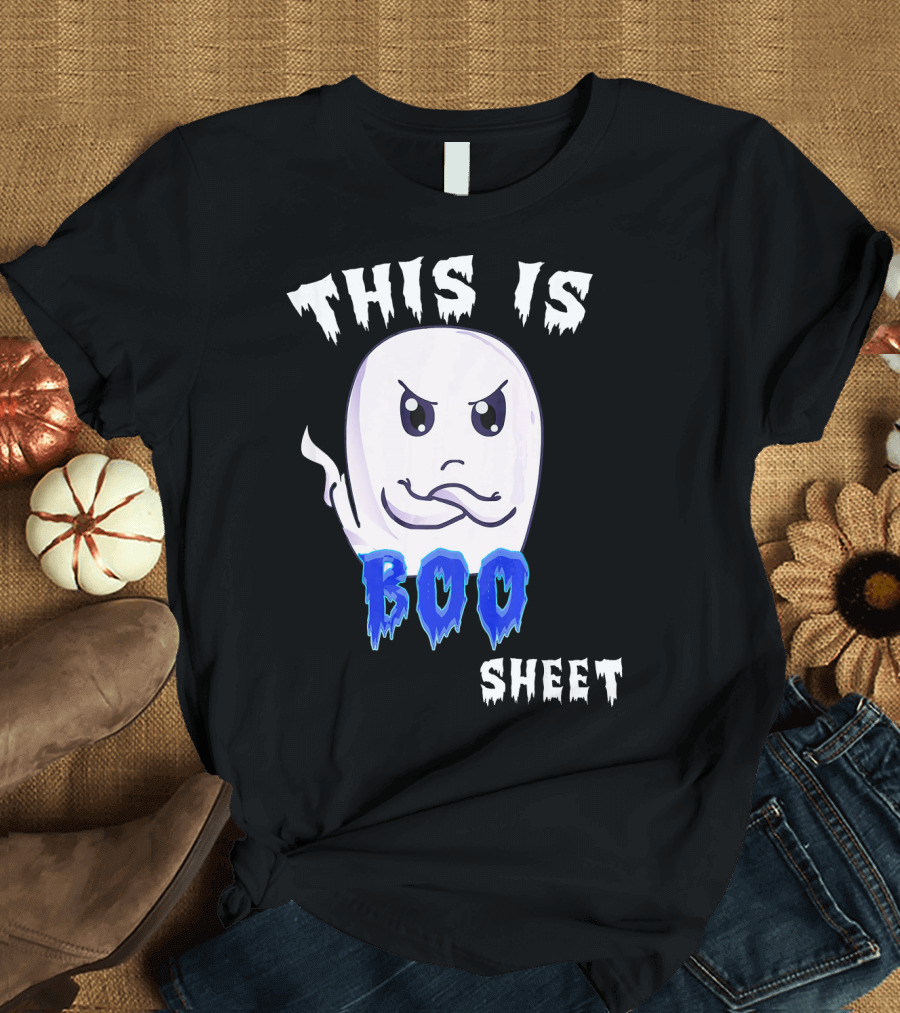 This Is Boo Sheet Funny Ghost Pun T-Shirt