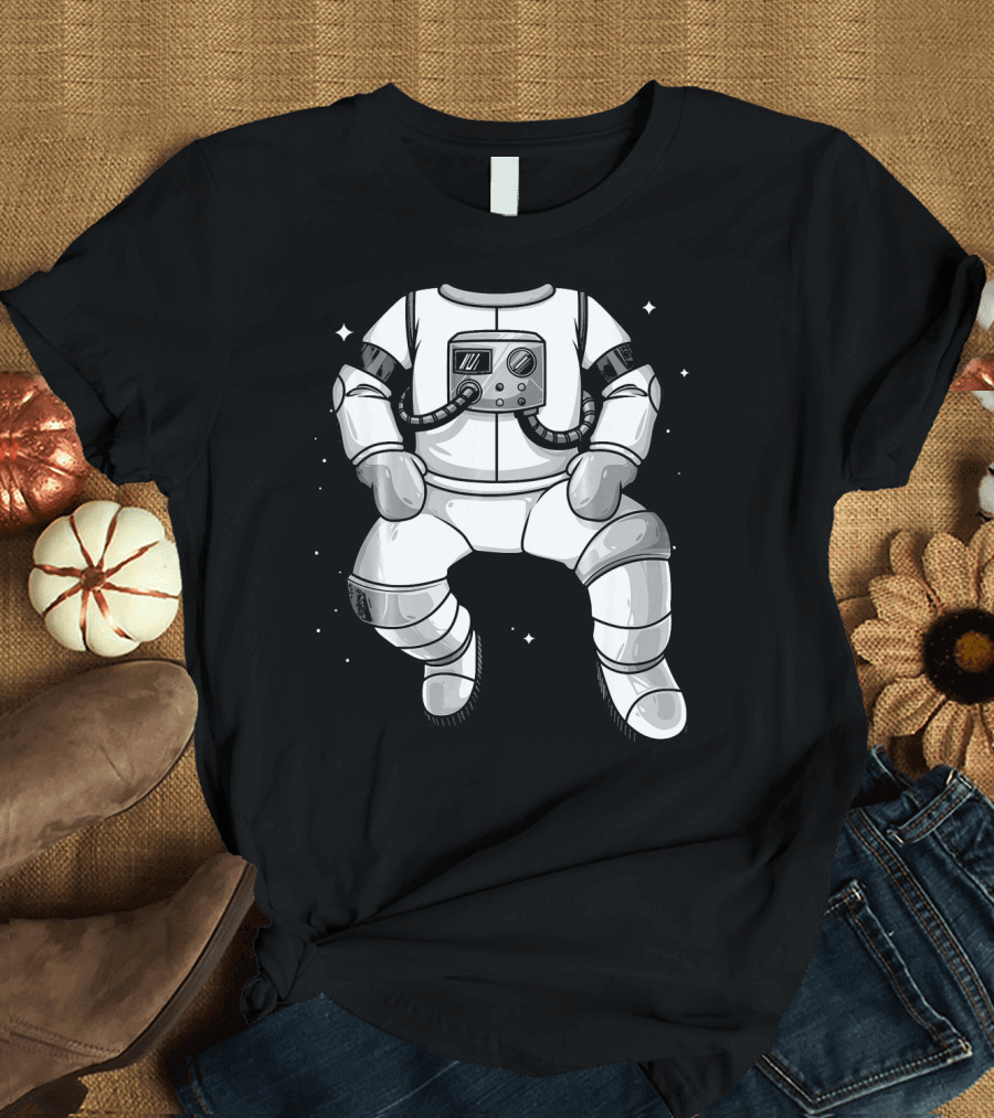 Cool Astronaut Halloween Costume Space Suit Fan T-Shirt