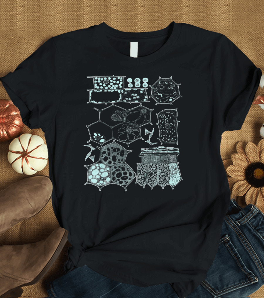 Microbiology Science Botany Cellular Structures T-Shirt