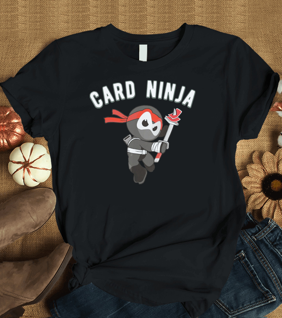 Card Ninja Martial Art Illusion Magician T-Shirt
