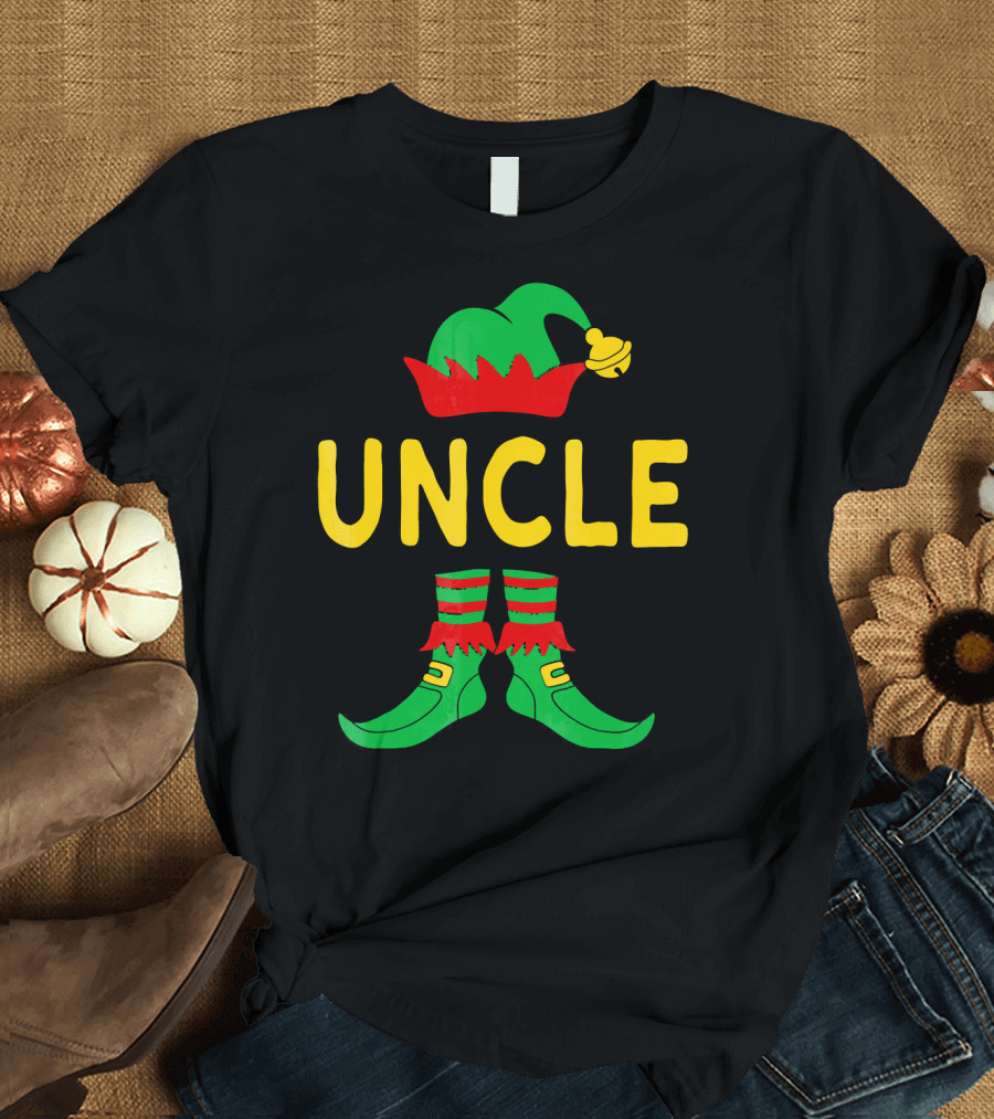 UNCLE Elf Hat and Shoes T-Shirt