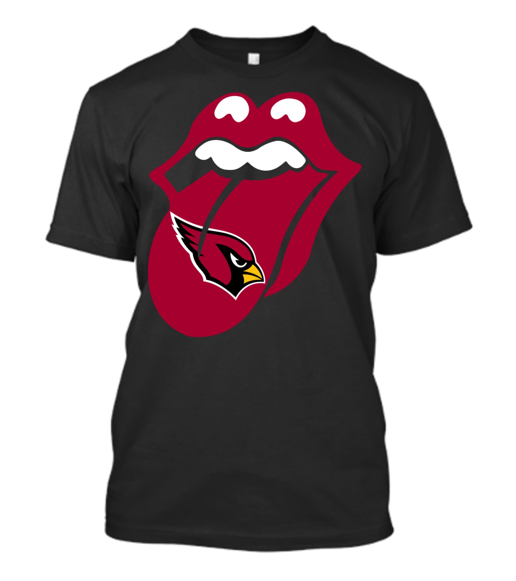 Arizona Cardinals Logo Tongue Icon T-Shirt