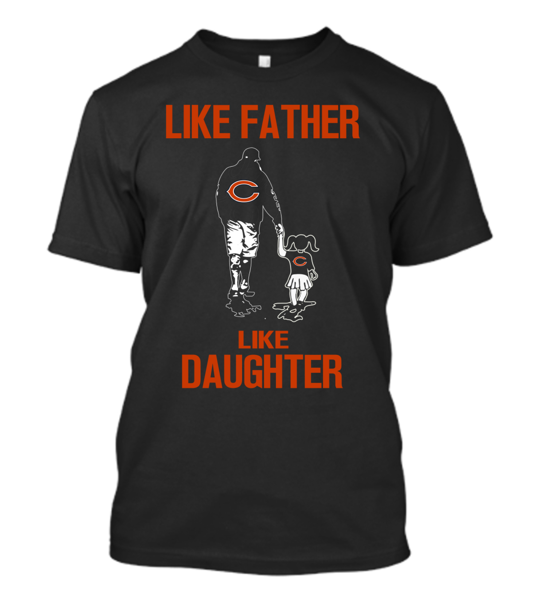 Like Father Like Daughter Chicago Bears T-Shirt