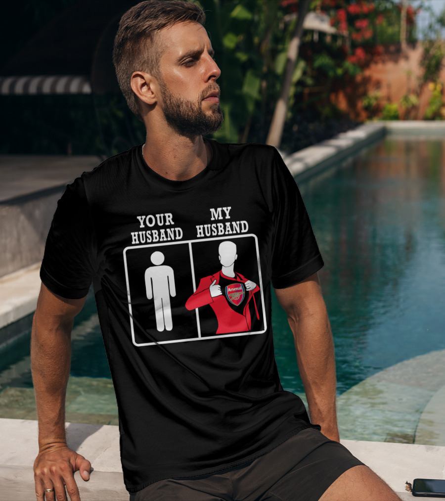 Your Husband My Husband Arsenal T-Shirt