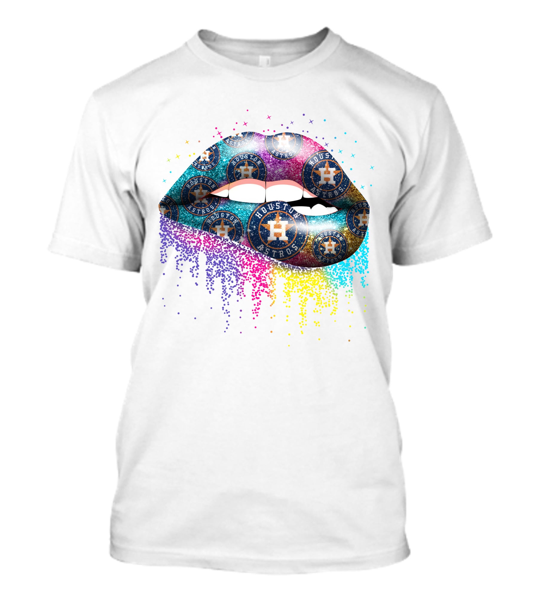 Houston Astros Lips T-Shirt