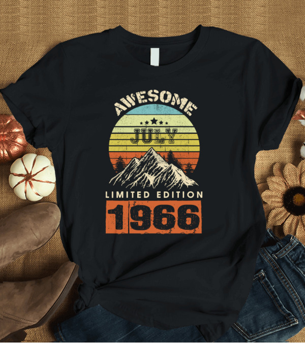 T-Shirt: Awesome July 1966 T-Shirt Awesome July 1966 T-Shirt