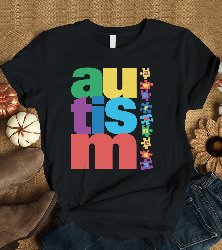 Autism Awareness Puzzle Piece T-Shirt