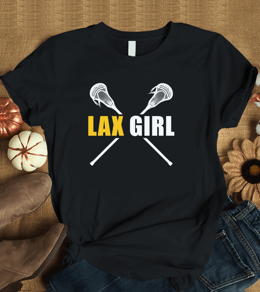 Lax Girl Lacrosse Sticks T-Shirt