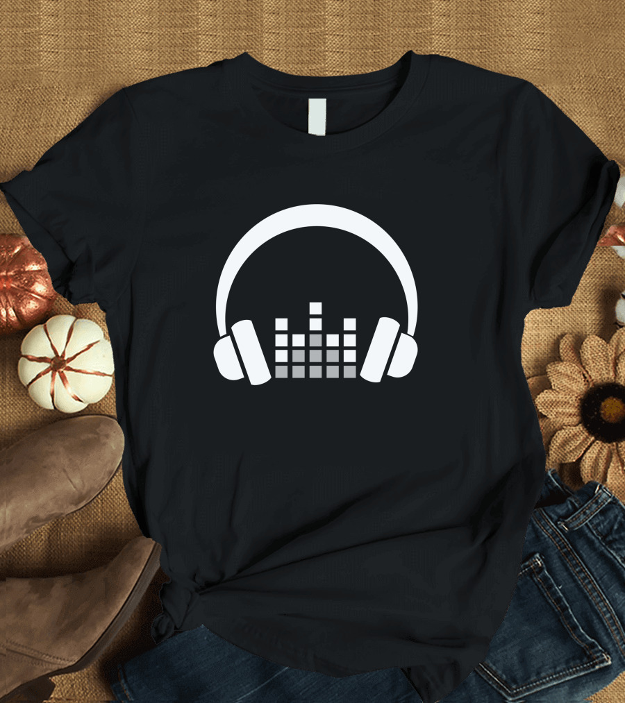 Headphone Music Equalizer T-Shirt