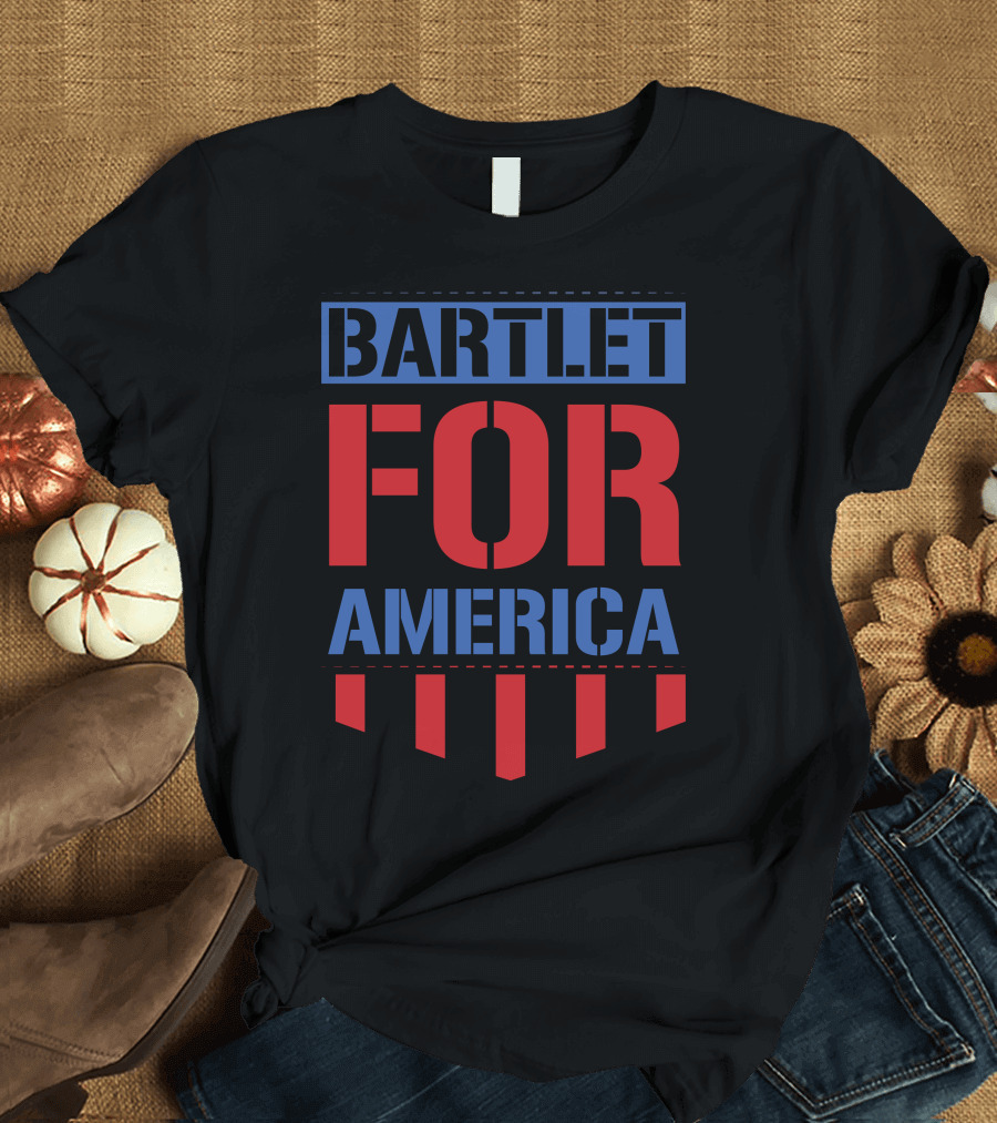 Bartlet for America President Election Campaign T-Shirt